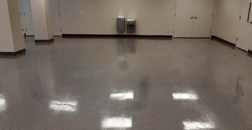 Epoxy Flooring This image shows an industrial plant that has an epoxy floor.