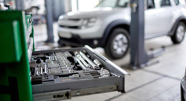 This image shows tools for repairing cars.